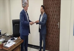 مدیرکل مدیریت بحران استان اردبیل از مسئول روابط عمومی اداره کل مدیریت بحران تجلیل کرد