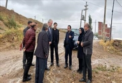 مدیرکل مدیریت بحران استان بهمراه فرماندار شهرستان نمین،بخشدار عنبران و مسئولان محلی از روستای دهرود امینجان شهر عنبران بازدید کرد.